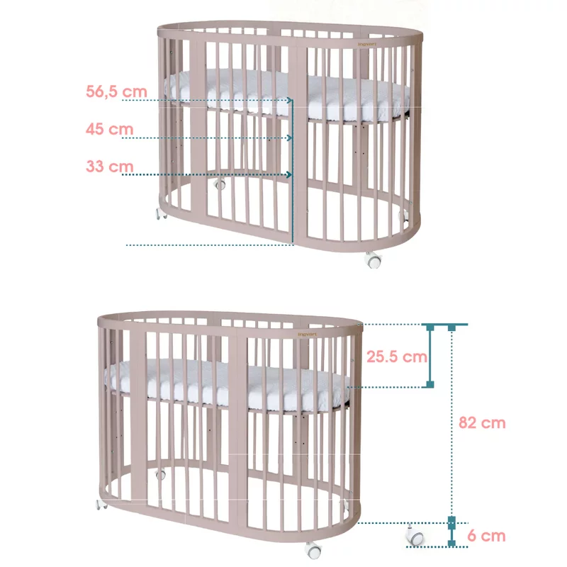 Patut smart rotund-oval evolutiv transformabil Cosleeper 9 in 1